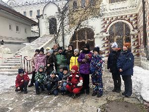 Зарядье. Палаты бояр Романовых.