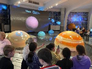 Ученики 4 «А» класса посетили Московский Планетарий